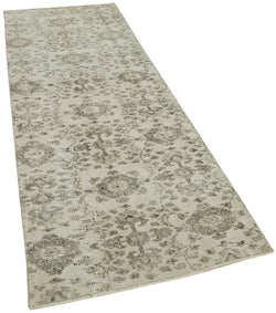 Collection of 2' 11'' x 9' Beige Vintage Runner Rug in a gallery layout