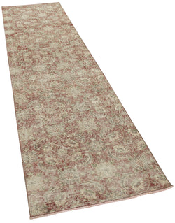 Collection of 2' 6'' x 10' 4'' Handmade Runner Rug in a gallery layout