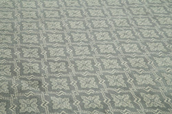 Collection of 8' 9'' x 11' 8'' Handmade Grey Oushak Rug in a gallery layout