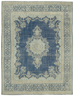 Collection of 9' 11'' x 13' 3'' Hand Knotted Persian Rug in a gallery layout