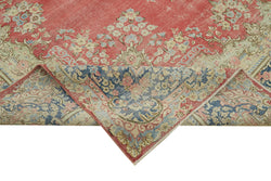 Collection of 9' 8'' x 16' 4'' Beige and Red Oversize Rug in a gallery layout