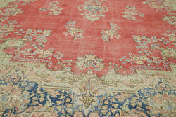 Collection of 9' 8'' x 16' 4'' Beige and Red Oversize Rug in a gallery layout