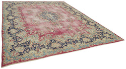 Collection of 9' 9'' x 13' 1'' Hand-Knotted Large Area Rug in a gallery layout