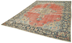 Collection of 7' 11'' x 11' 1'' Vintage Large Area Rug in a gallery layout