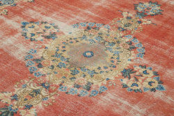 Collection of 7' 11'' x 11' 1'' Vintage Large Area Rug in a gallery layout