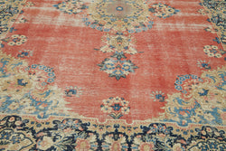 Collection of 7' 11'' x 11' 1'' Vintage Large Area Rug in a gallery layout