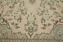 Collection of 8' 1'' x 11' 4'' Beige Oversize Vintage Area Rug in a gallery layout