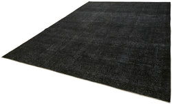 Collection of 9' 7'' x 13' 1'' Large Black Persian Rug in a gallery layout