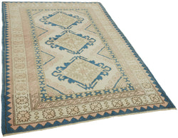 Collection of 5' x 7' Handmade Vintage Rug in a gallery layout