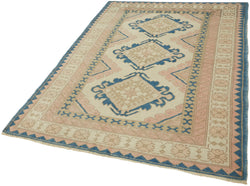 Collection of 5' x 7' Handmade Vintage Rug in a gallery layout