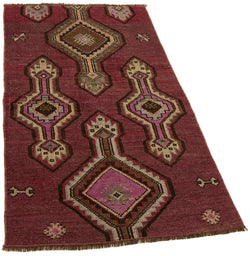 Collection of 2' 8'' x 4' 6'' Handmade Anatolian Rug in a gallery layout