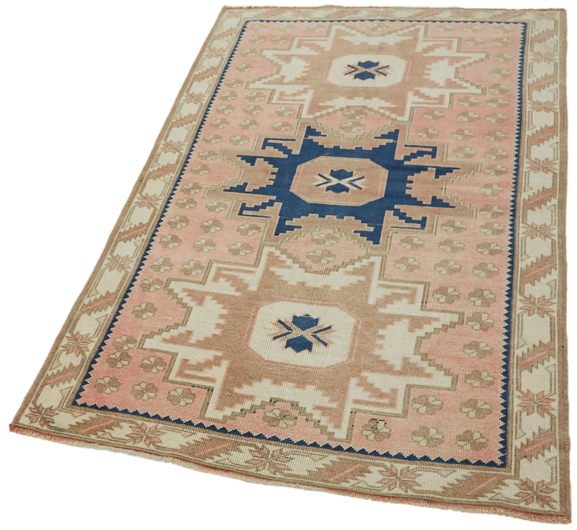 Collection of 3' 5'' x 5' 7'' Beige Small Oriental Rug in a gallery layout