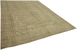 Collection of 9' 11'' x 13' Beige Traditional Persian Rug in a gallery layout