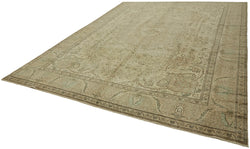 Collection of 9' 11'' x 13' Beige Traditional Persian Rug in a gallery layout