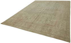 Collection of 9' 8'' x 13' Vintage Hand-Knotted Oriental Rug in a gallery layout