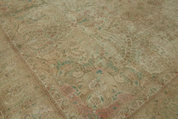 Collection of 9' 8'' x 13' Vintage Hand-Knotted Oriental Rug in a gallery layout