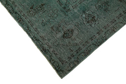 Collection of 9' 9'' x 13' 3'' Turquoise Large Area Rug in a gallery layout