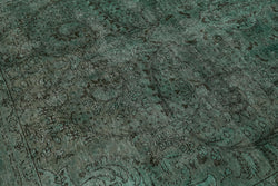 Collection of 9' 9'' x 13' 3'' Turquoise Large Area Rug in a gallery layout