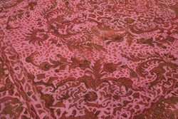 Collection of 9' 11'' x 13' 2'' Red Handmade Large Area Rug in a gallery layout