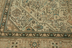 Collection of 9' 7'' x 12' 10'' Vintage Handmade Oriental Rug in a gallery layout