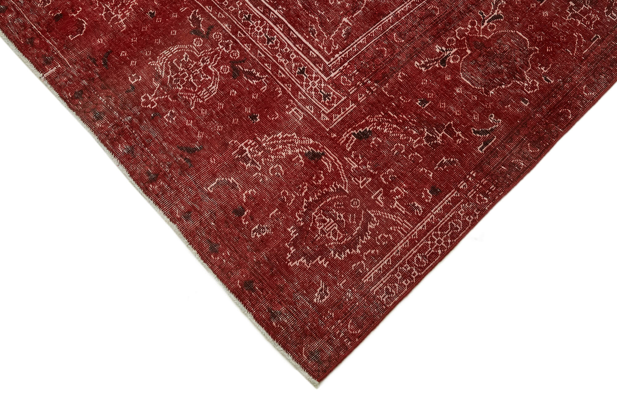 Collection of 9' 9'' x 12' 8'' Red Handmade Persian Rug in a gallery layout