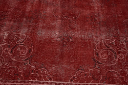 Collection of 9' 9'' x 12' 8'' Red Handmade Persian Rug in a gallery layout