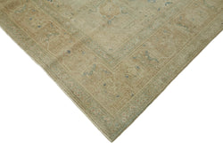 Collection of 9' 7'' x 12' 7'' Beige Vintage Large Rug in a gallery layout