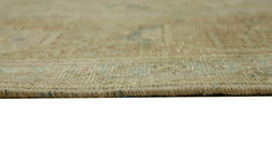 Collection of 9' 7'' x 12' 7'' Beige Vintage Large Rug in a gallery layout