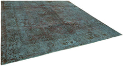 Collection of 10' 10'' x 10' 10'' Blue Square Large Area Rug in a gallery layout