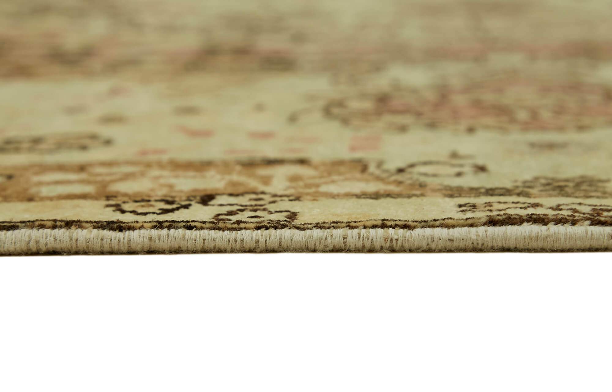 Collection of 8' 8'' x 11' 11'' Beige Vintage Handmade Rug in a gallery layout