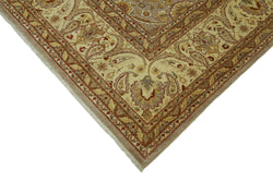 Collection of 9' x 12' 9'' Beige Vintage Oversized Rug in a gallery layout