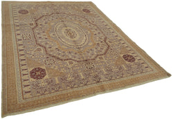 Collection of 6' 11'' x 8' 8'' Hand-Knotted Oushak Area Rug in a gallery layout