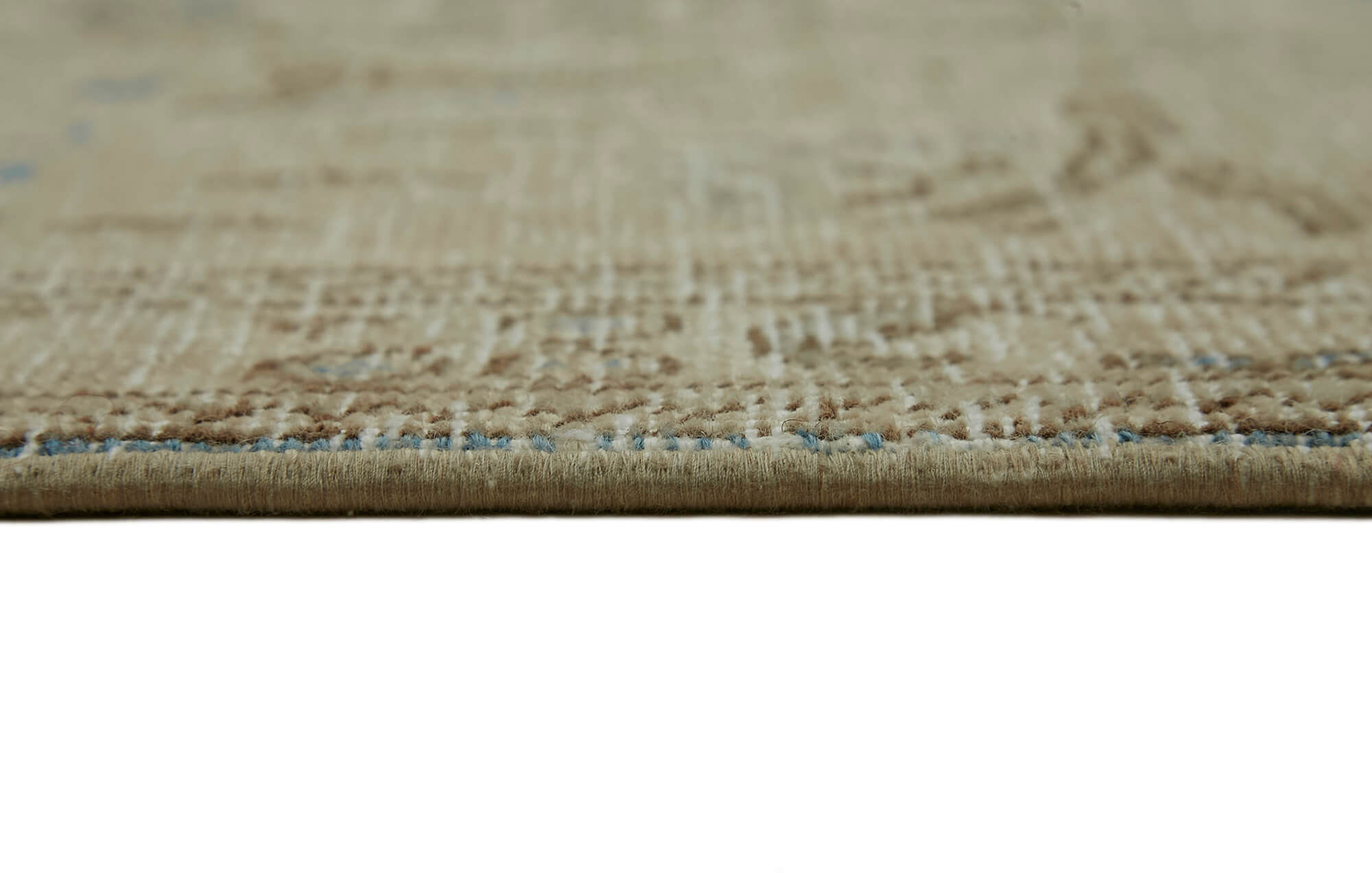 Collection of 9' 10'' x 12' 9'' Beige Vintage Large Rug in a gallery layout