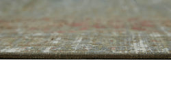 Collection of 9' 8'' x 12' 7'' Handmade Large Grey Rug in a gallery layout