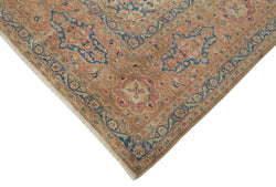 Collection of 9' 11'' x 12' 11'' Beige Vintage Large Area Rug in a gallery layout