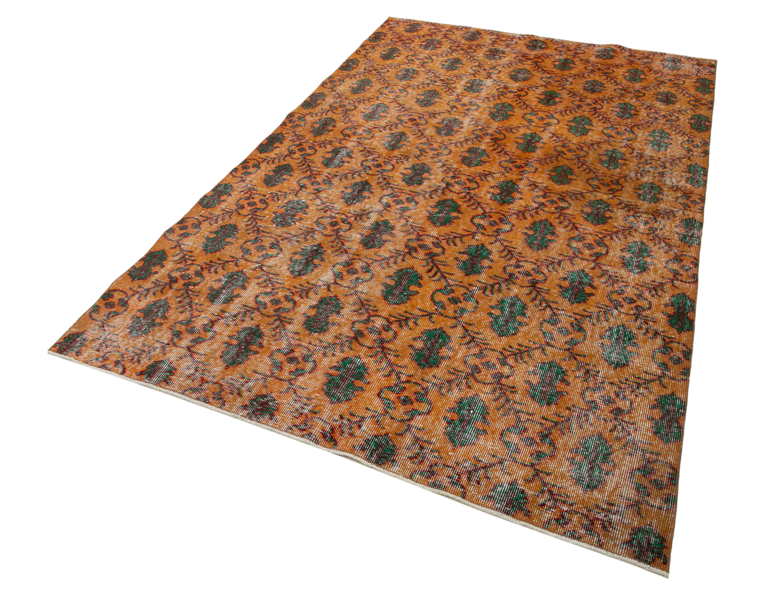 Collection of 5' 3'' x 8' 6'' Hand-Knotted Turkish Boho Rug in a gallery layout