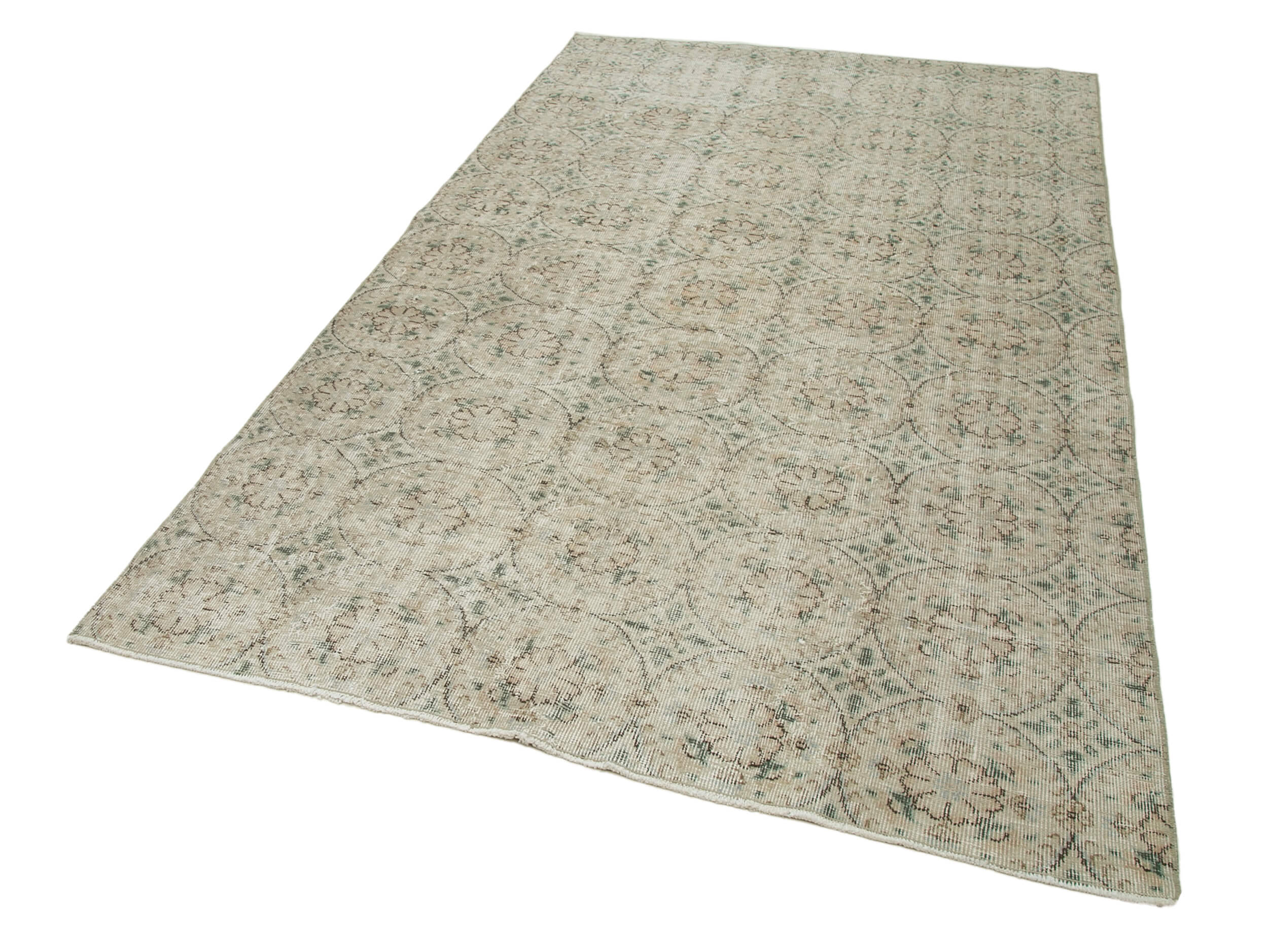 Collection of 5' 2'' x 8' 5'' Hand-Knotted Turkish Boho Rug in a gallery layout