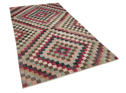 Collection of 5' 2'' x 9' 2'' Hand-Knotted Turkish Boho Rug in a gallery layout