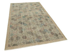 Collection of 5' 0'' x 8' 7'' Hand-Knotted Turkish Boho Rug in a gallery layout