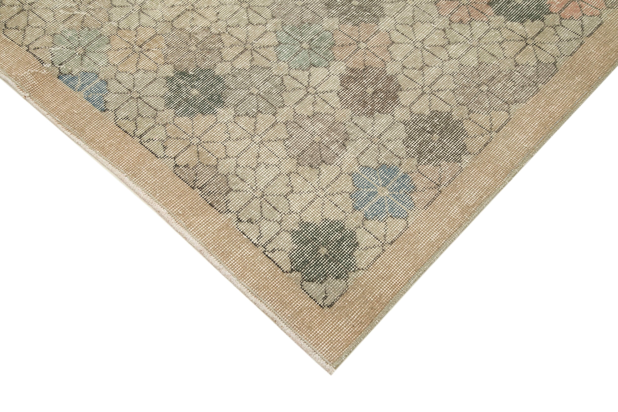 Collection of 5' 0'' x 8' 7'' Hand-Knotted Turkish Boho Rug in a gallery layout