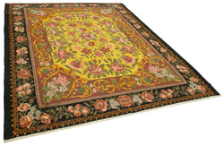 Collection of 7' 7'' x 10' 0'' Vintage Moldovan Rug in a gallery layout