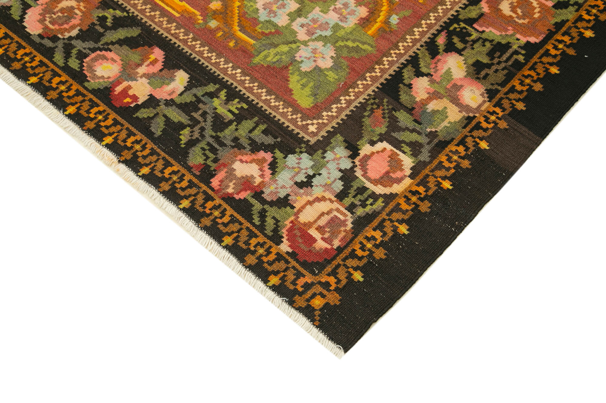 Collection of 7' 7'' x 10' 0'' Vintage Moldovan Rug in a gallery layout