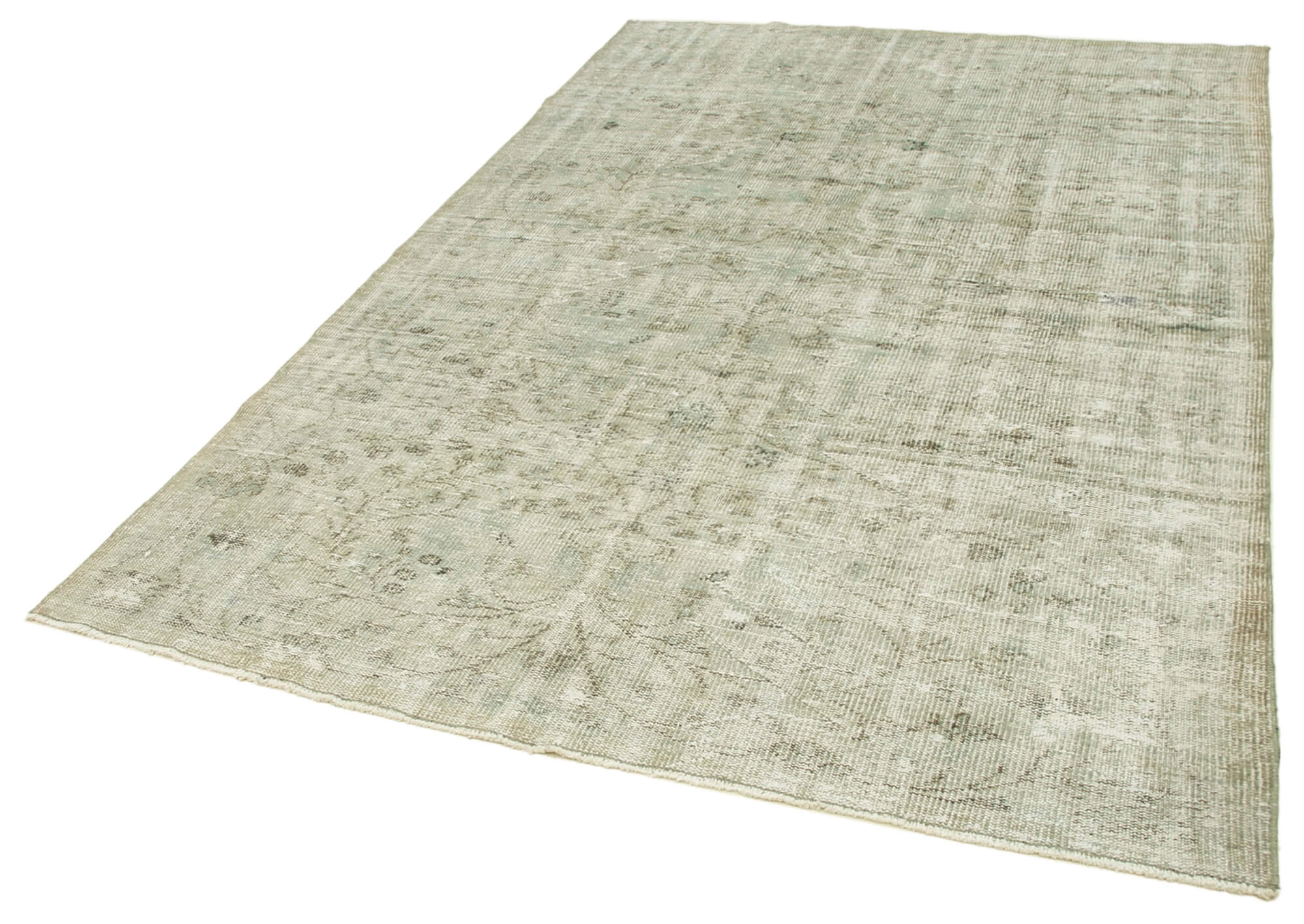 Collection of 5' 11'' x 8' 8'' Handmade Vintage Overdyed Rug in a gallery layout