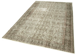 Collection of 5' 6'' x 8' 8'' Handmade Vintage Overdyed Rug in a gallery layout