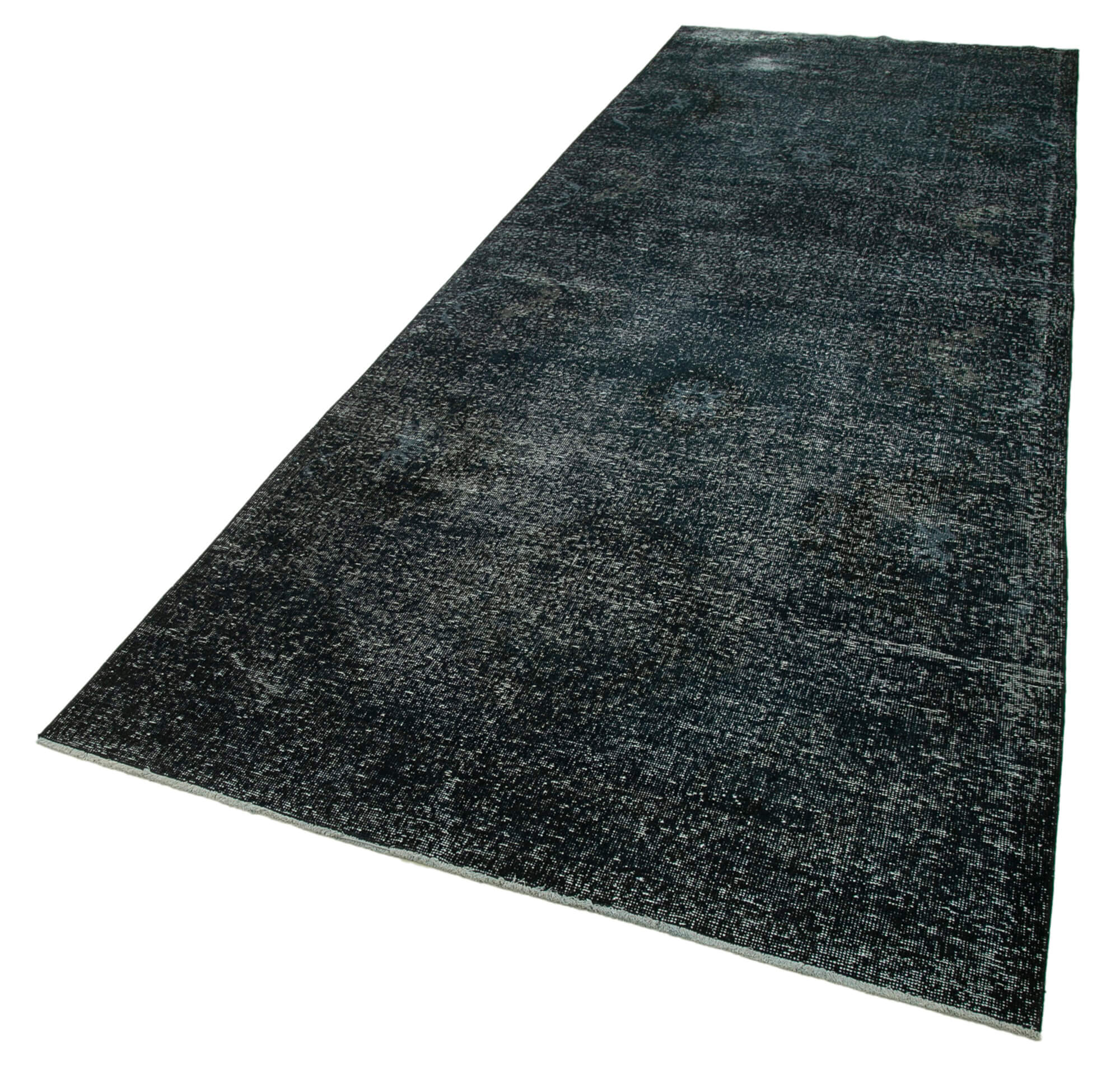 Collection of 4' 8'' x 12' 8'' Turkish Hand-Knotted Runner Rug in a gallery layout