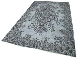 Collection of 5' 9'' x 9' 6'' Turkish Hand Carved Rug in a gallery layout