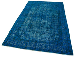 Collection of 4' 11'' x 7' 11'' Turkish Hand Carved Rug in a gallery layout