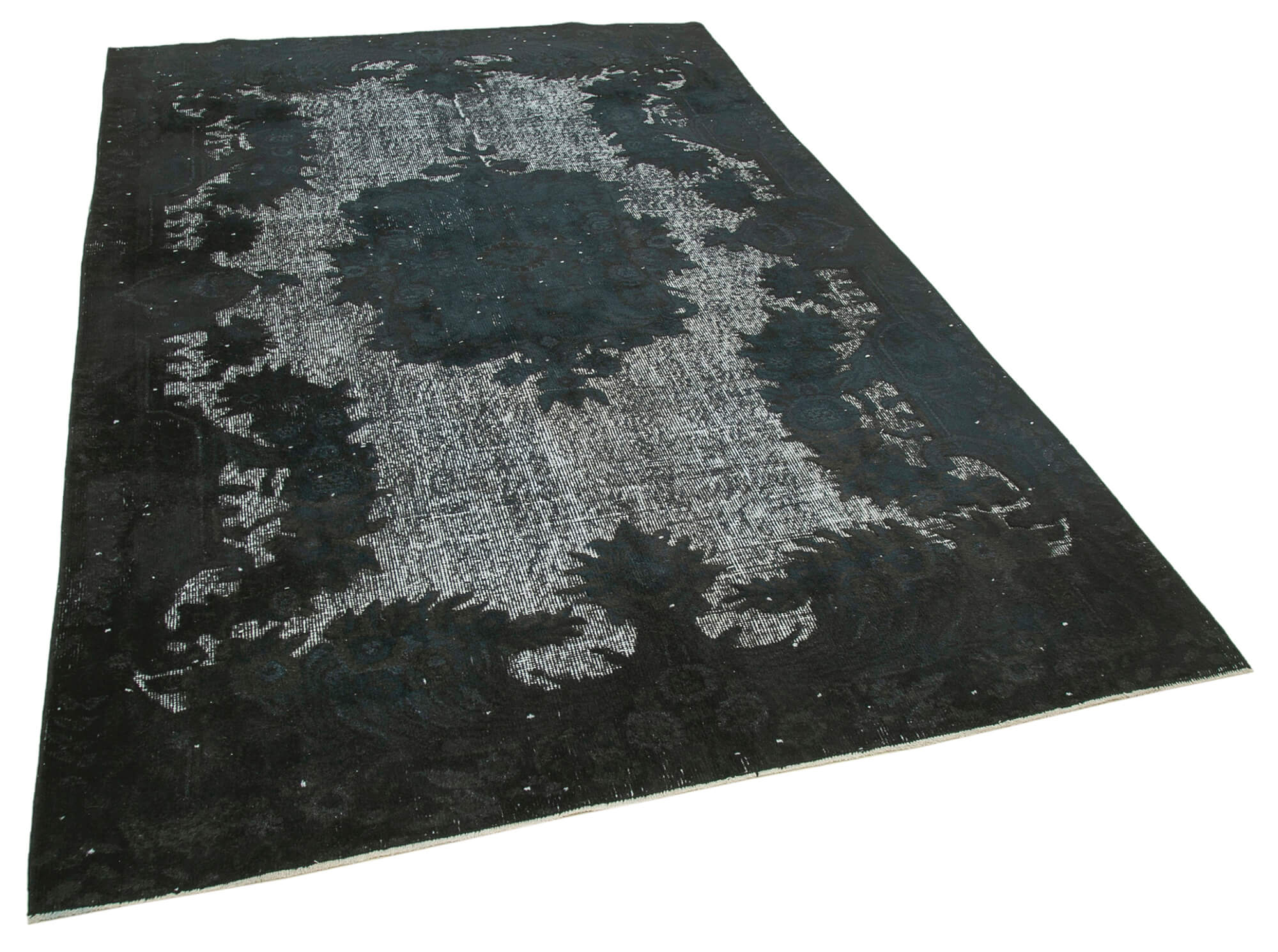 Collection of 5' 10'' x 8' 9'' Turkish Hand Carved Rug in a gallery layout