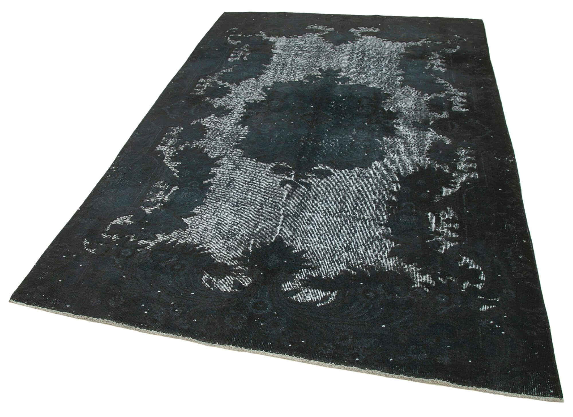 Collection of 5' 10'' x 8' 9'' Turkish Hand Carved Rug in a gallery layout