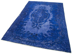 Collection of 5' 9'' x 8' 11'' Turkish Hand Carved Rug in a gallery layout